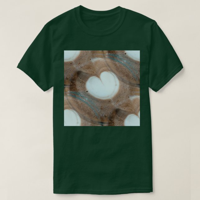 Camiseta In love with the barista (Diseño del anverso)