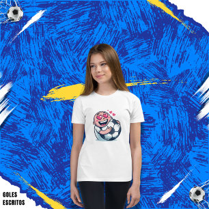 Camiseta In love with the soccer ball