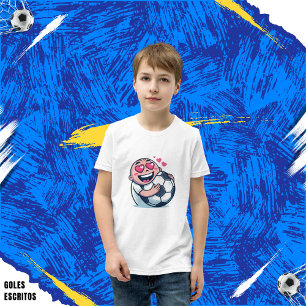Camiseta In love with the soccer ball