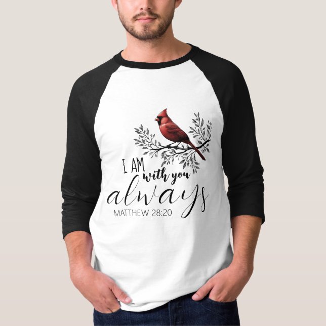 Camiseta In Loving Memory: Red Cardinal  (Anverso)