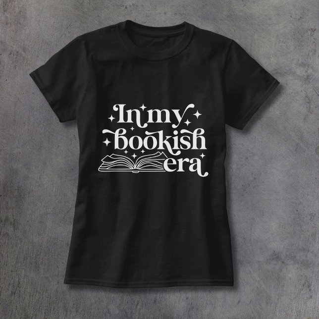 Camiseta In My Bookish Era White Ink Women's (Subido por el creador)
