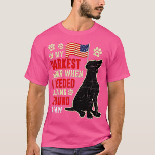 Camiseta In My Darkest Hour I Reached For A Hand Found A Pa