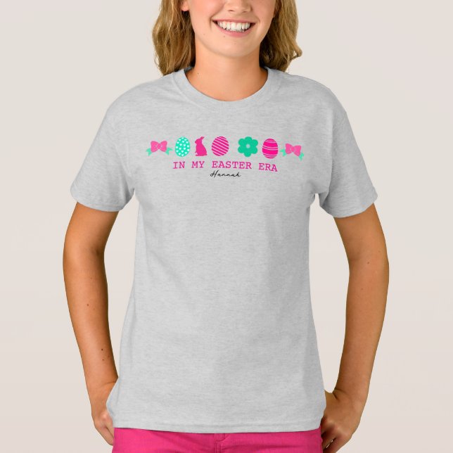 Camiseta In My Easter Era with Cute Easter Illustrations –  (Anverso)