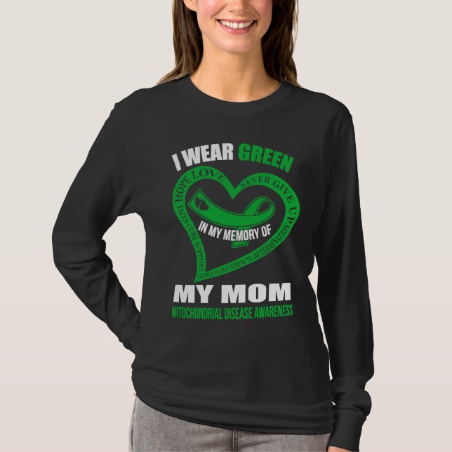 Camiseta In my memory of my mom MITOCHONDRIAL DISEASE AWARE (Anverso)