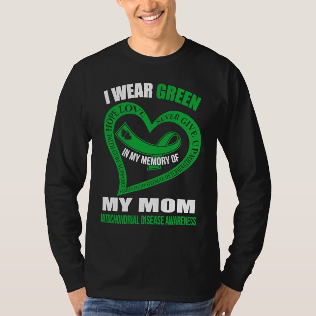 Camiseta In my memory of my mom MITOCHONDRIAL DISEASE AWARE (Anverso)