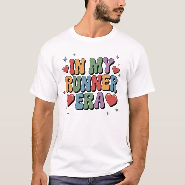 Camiseta In My Runner Era Retro Running Aesthetic Fitness (Anverso)