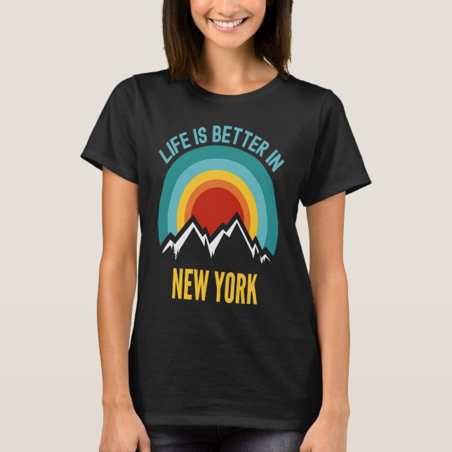 Camiseta in New York New York (Anverso)