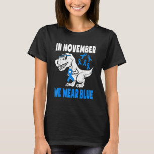 Camiseta In November We Wear Blue Diabetes Awareness Toddle