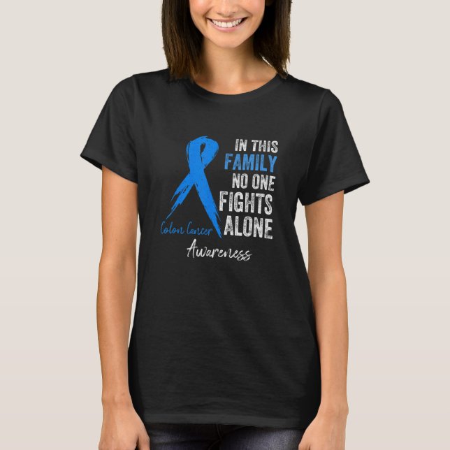 Camiseta In November We Wear Blue Ribbon Diabetes Awareness (Anverso)