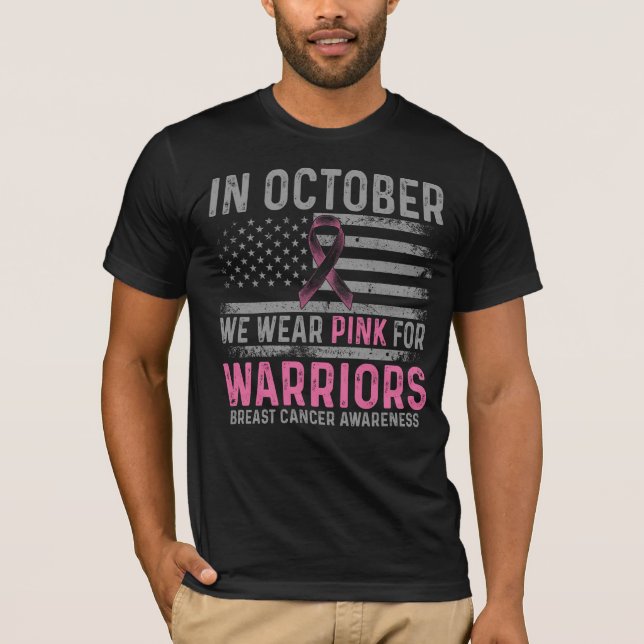 Camiseta In October we wear pink (Anverso)