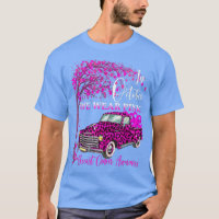 In October We Wear Pink Tree Breast Cancer Leopard