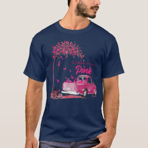 Camiseta In October We Wear Pink Truck Breast Cancer Awaren