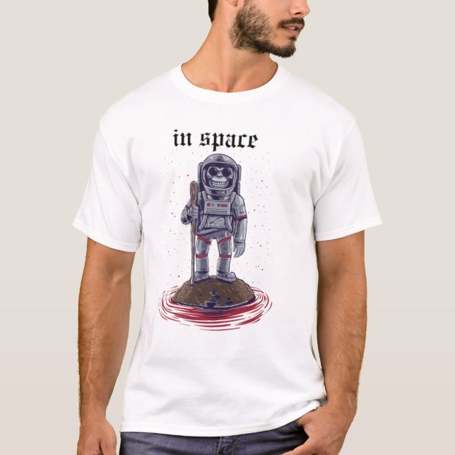 Camiseta In space (Anverso)