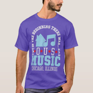Camiseta In The Beginning There Was House - Chicago House M