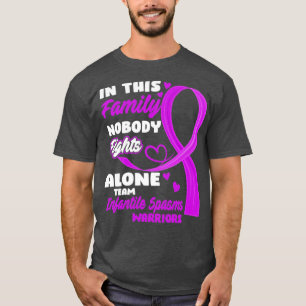 Camiseta In This Family Nobody Fights Alone Team Infantile 