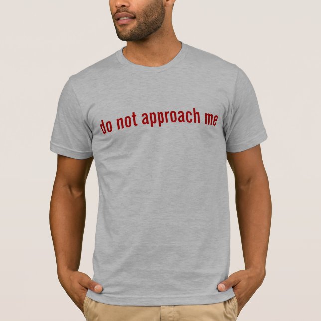 Camiseta inaccesible (Anverso)