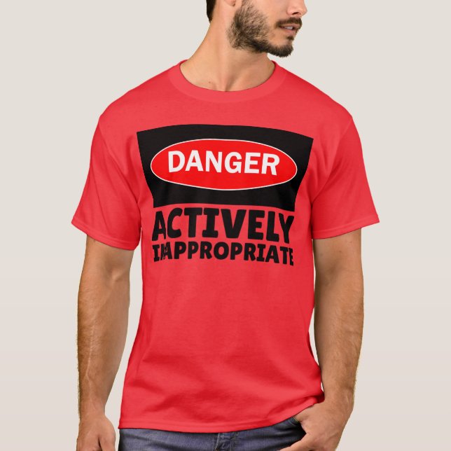Camiseta Inapropiado Activo (Anverso)