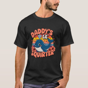 Camiseta Inapropiado ballena azul de cerdo de lilo de papá