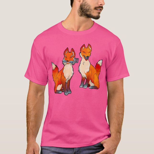 Camiseta Inari Shrine Foxes (Anverso)