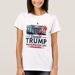 Camiseta Inauguración de Donald Trump, presidente de la Cas