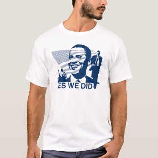 Camiseta Inauguración de Obama hicimos sí