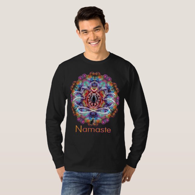 Camiseta Incandescencia Zen Namaste (Anverso completo)