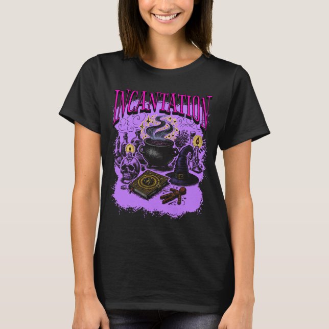 Camiseta Incantación - Bruja (Anverso)