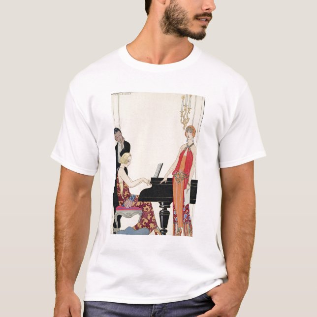 Camiseta Incantation, ilustracion para 'Gazette du Bon Ton' (Anverso)