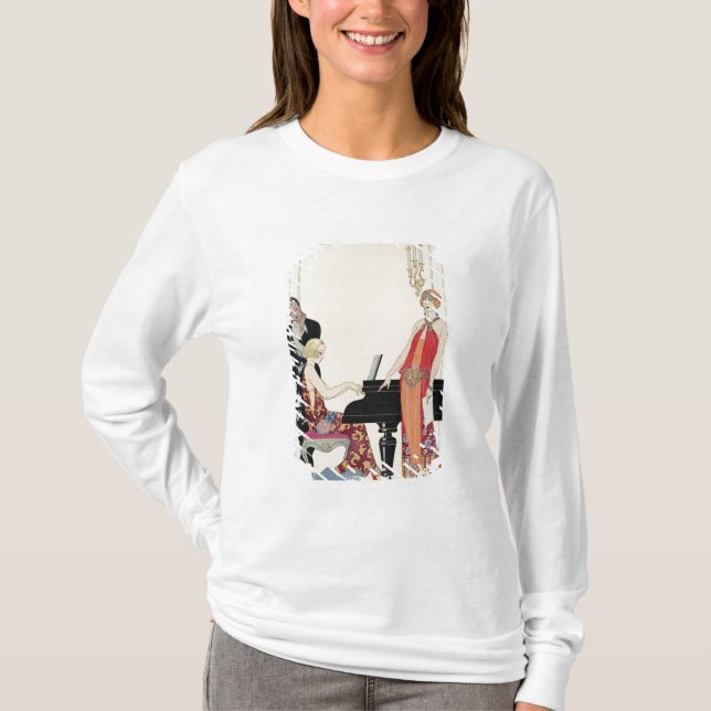 Camiseta Incantation, ilustracion para 'Gazette du Bon Ton' (Anverso)
