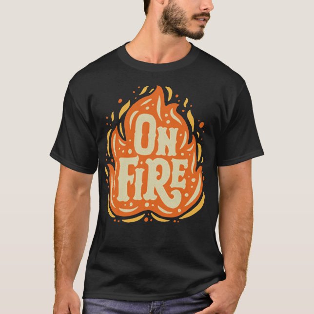 Camiseta Incendio (Anverso)