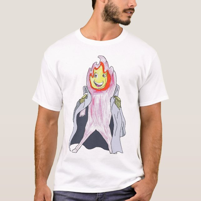 Camiseta Incendio almirante (Anverso)