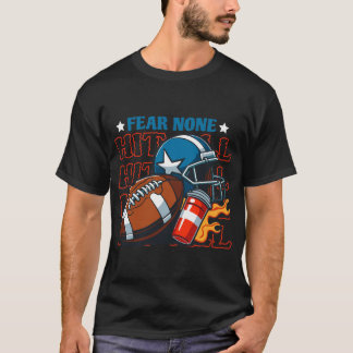 Camiseta Incendio de cascos de fútbol