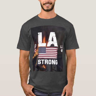 Camiseta incendio de los angeles