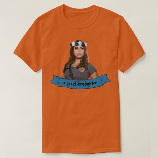 Camiseta incendio de monica raymund chicago (Diseño del anverso)