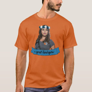 Camiseta incendio de monica raymund chicago