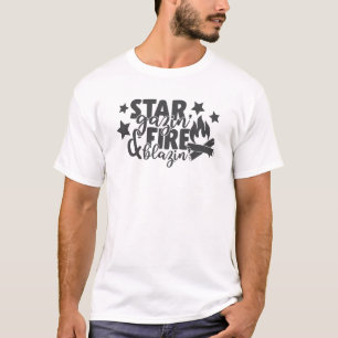 Camiseta Incendio de Star Gazing con incendio en Guay