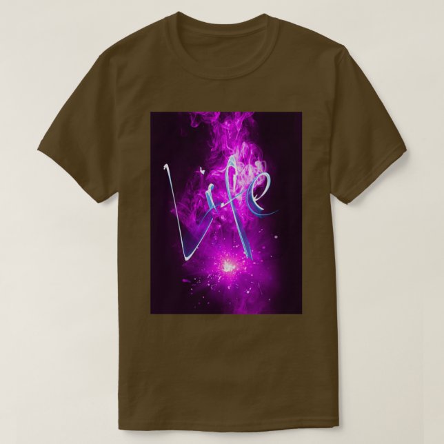 Camiseta Incendio de vida 1 (Diseño del anverso)