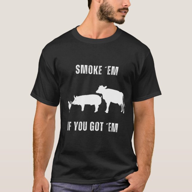 Camiseta Incendio en BBQ: Diseña ese Sizzle (Anverso)