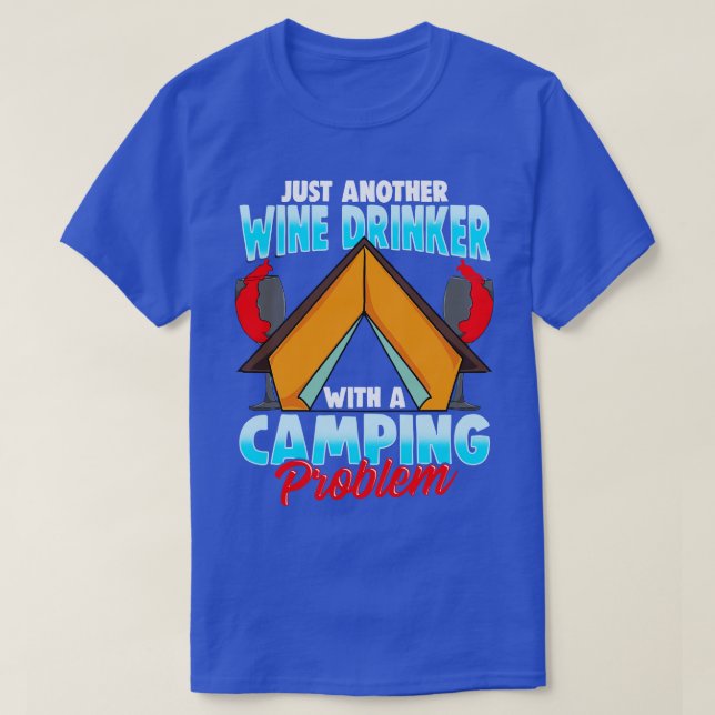 Camiseta Incendio en campamento de dragaminas con problemas (Diseño del anverso)