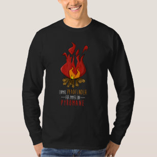Camiseta Incendio En Campamento De Scout Con Motif De Scout