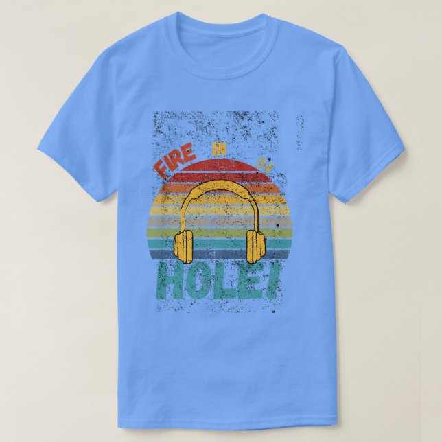 Camiseta Incendio En Da Hole (Diseño del anverso)