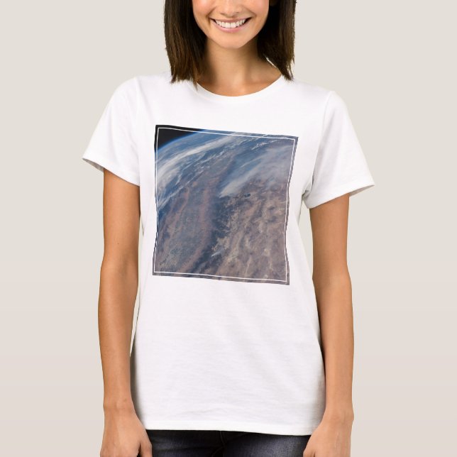 Camiseta Incendio En El Parque Nacional Yosemite Y El Bosqu (Anverso)