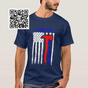 Camiseta Incendio en Portland