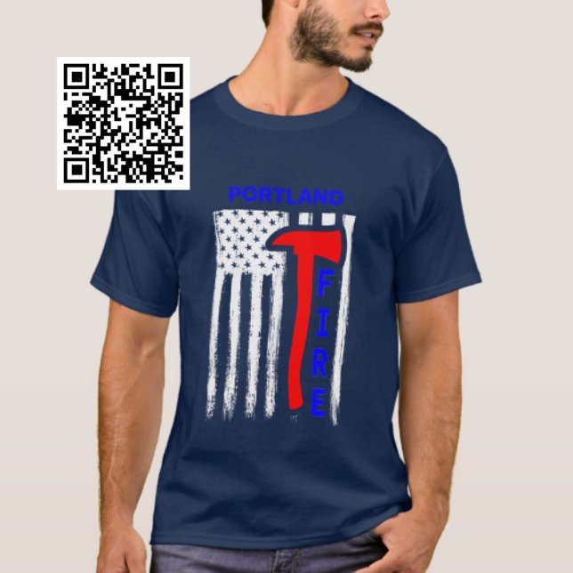 Camiseta Incendio en Portland (Subido por el creador)
