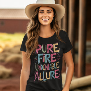 Camiseta Incendio puro y un atractivo innegable