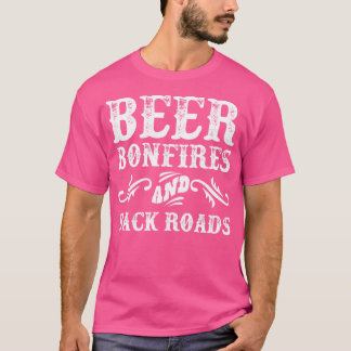 Camiseta Incendios De Cerveza Vintage Y Novedad De Carreter