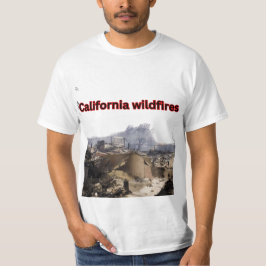 Camiseta Incendios en California