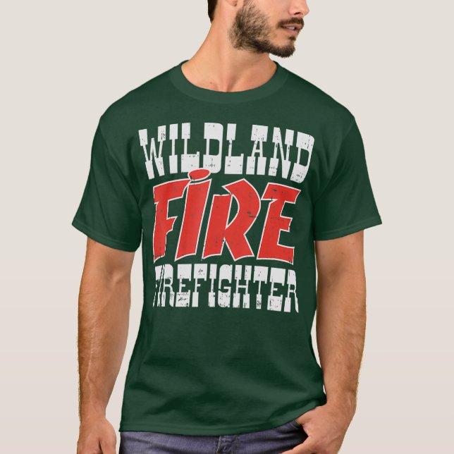 Camiseta Incendios forestales en Mens (Anverso)