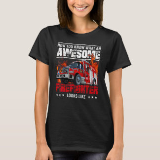 Camiseta Incentivo e impresionante bombero