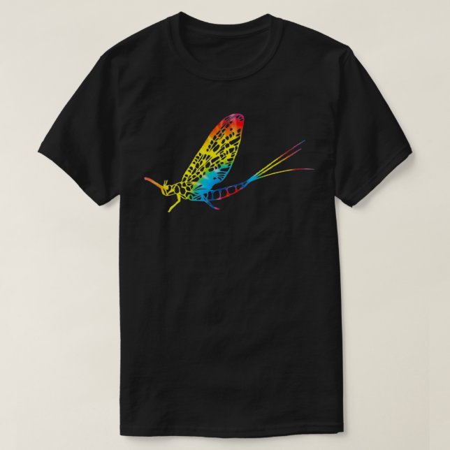 Camiseta Incepto de la impresión del arcoiris del tinte de  (Diseño del anverso)